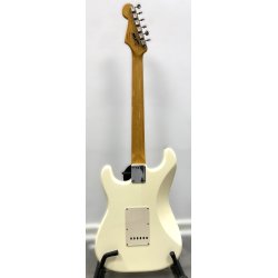 (BRUGT) Fender Mexican Stratocaster Hvid SSS 2002